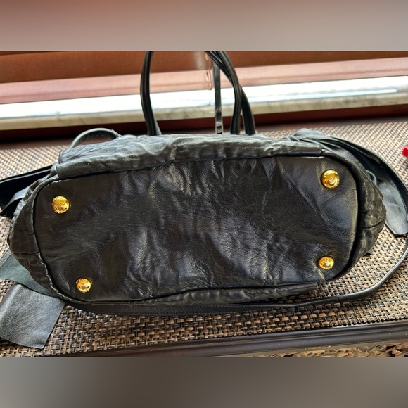 Authenticated Prada Nappa Leather Bow Bag - Picture 6 of 16